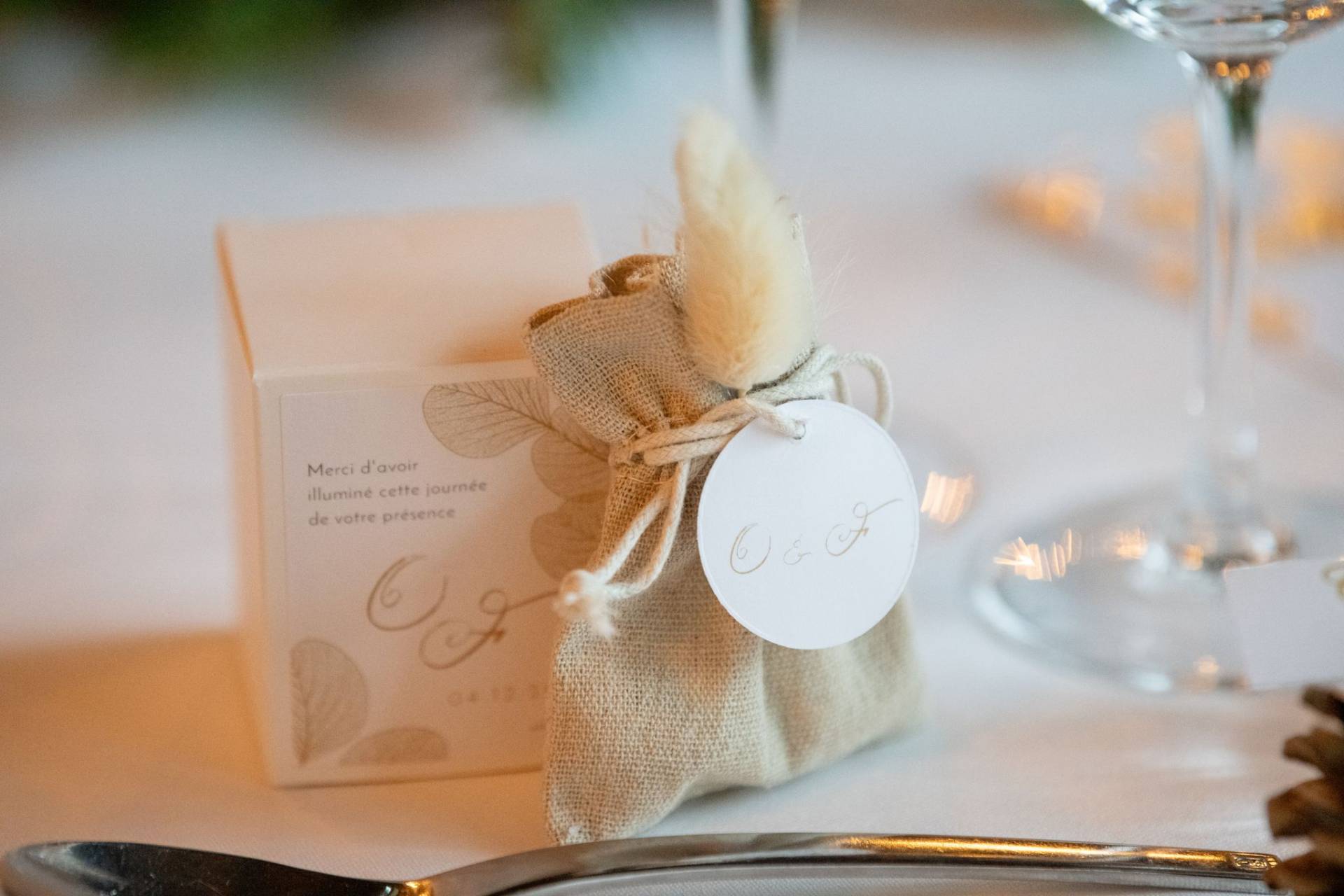 Sachet en coton personnalisé